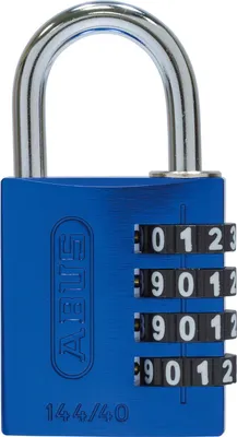 Produktbild von Zahlenschloss 144/40 blau Lock-Tag