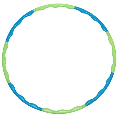 Produktbild von Best Sporting Hoop Fitnessreifen 80cm, 8-teilig, steckbar, blau-grün