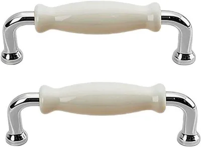Produktbild von Keramische Kastgrepen in Zinklegering, 96mm Boorgatafstand