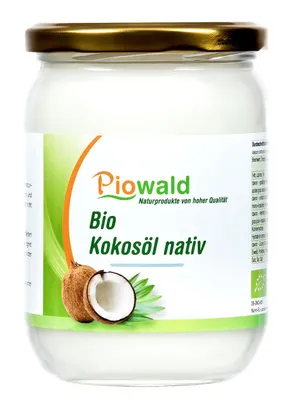 Produktbild von Piowald   Kokosöl nativ - 500 ml