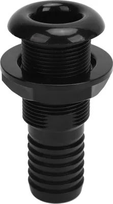 Immagine prodotto di Raccordo passante per imbarcazioni, uscita da 29 mm, scarico liscio, raccordi di scarico diritti, sanitari, nero