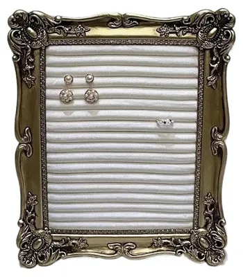 Immagine prodotto di Portagioie vintage con cornice retro e supporto per gioielli