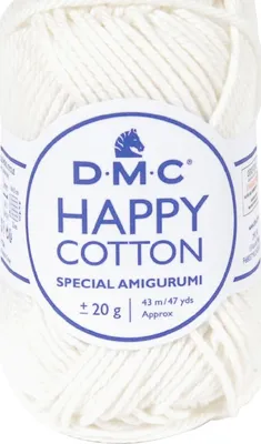 Zdjęcie produktu dla DMC Happy Bawełna – miękka przędza ze 100% bawełny, nr 392 (kolor 761)