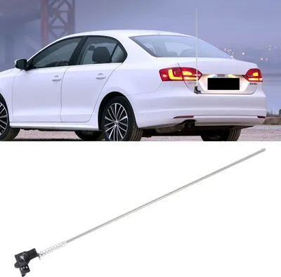 Immagine prodotto di PS-556 con modifica dell'antenna lunga per auto 105 cm (argento)