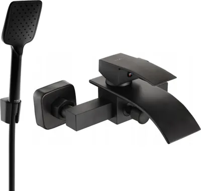 Immagine prodotto di Mexen Aries R62 gruppo vasca con set doccia, nero - 74483R62-70