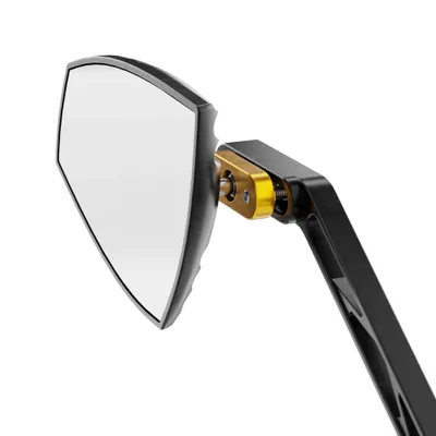 Produktbild von HIGHSIDER pro Spiegel Wave Schwarz/Gold (Paar)