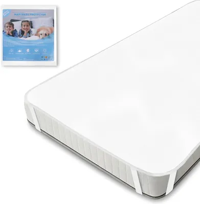 Zdjęcie produktu dla Ochraniacz na materac 120 x 200 cm, 100% bawełna, molton, oddychający, dla dzieci