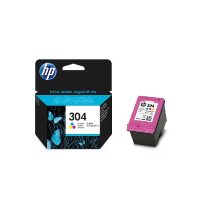 Obrázek produktu pro HP 304 Tříbarevný inkoust CMY N9K05AE originální Hp DeskJet 2632 2620 ENVY