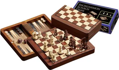 Immagine prodotto di Scacchi-Backgammon-Set di gioco
