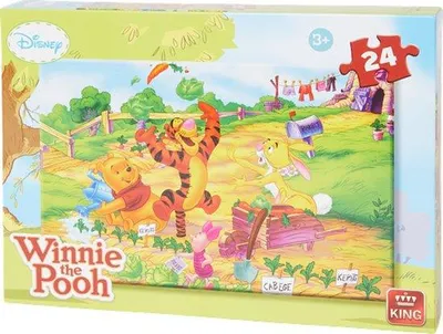 Produktbild von King Disney 2 Puzzles Winnie the Pooh 24 pcs, 24 Stück(e), Cartoons, 3 Jahr(e)