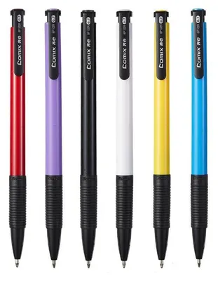 Productafbeelding van Comix, goedkope balpen, 0,7 mm, model BP102R (set van 3)