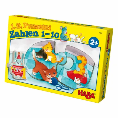 Image de 1, 2, Puzzelei - Zahlen 1 - 10