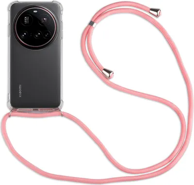 Produktbild von Handykett für Xiaomi 15 Ultra Hülle mit Kordel Handyhülle mit Band in Rosa