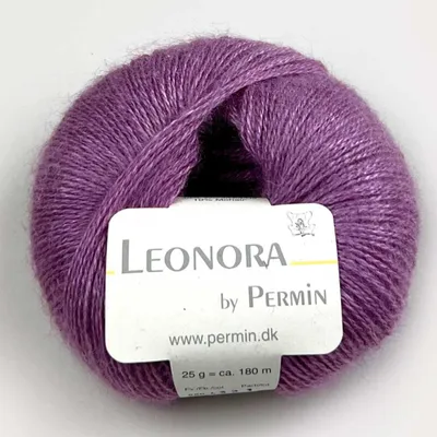 Zdjęcie produktu dla Leonora by Permin – elegancka przędza z jedwabiu, wełny i moheru (32 morwa)