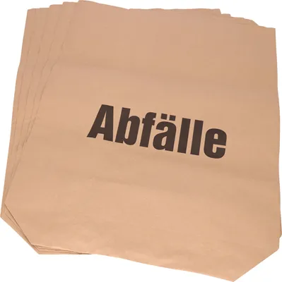 Image de Müllsack 120l 70g 2lagig Papier natronbraun 25 St./Pack.