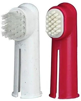 Produktbild von Doppelzahn Tierzahnbürsten, 6 cm, für erneute Mundpflege