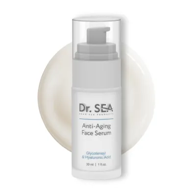 Produktbild von DR. SEA Anti-Aging Gesichtsserum mit Hyaluronsäure und Glycotensyl Alle Hauttypen 30 ml
