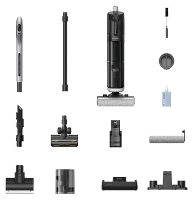 Image de Dreame H14 Dual Stick vacuum Battery Dry&wet Bagless 0.35 L Black 5000 Ah