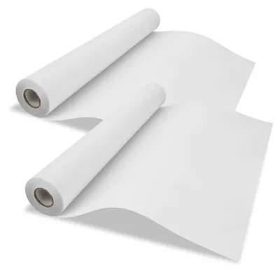 Image de Papier à dessin, rouleau, 2 pièces - 43 cm x 20 m, blanc, pour chevalet