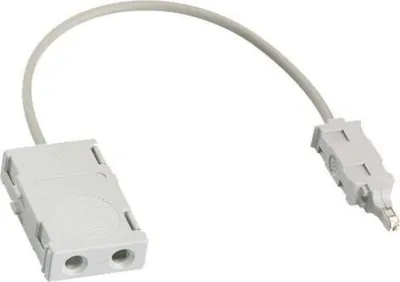 Produktbild von Rutenbeck - Prüfgerätkabel - LSA 2-polig (M) zu LSA 2-polig (W) - 20 cm (2903220)