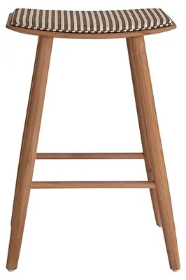 Produktbild von Barhocker aus massivem Teakholz