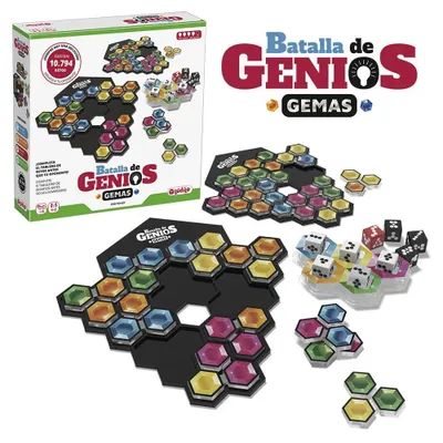 Produktbild von LÚdilo Spiel Kampf Der Genialen Edelsteine Mehrfarbig  Kinder Mehrfarbig One Size