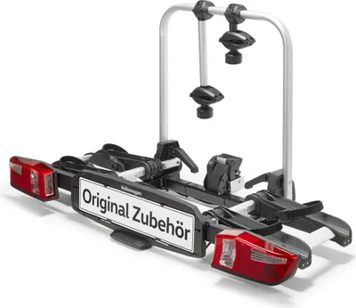 Produktbild von Original VW Fahrradträger für die AHK  Faltbar 000071105T Premium 90° abklappbar faltbar