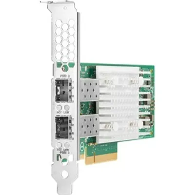 Produktbild von HPE Ethernet 10Gb 2-port 521T, Eingebaut, Kabelgebunden, PCI Express, Ethernet, 20000 Mbit/s