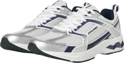 Produktbild von Jack & Jones 12261964_5_1153783_45, Männlich, Erwachsener, Modische Sneakers, Weiß, Bright White, Schnürverschluss