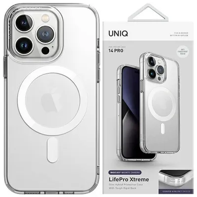 Zdjęcie produktu dla UNIQ etui LifePro Xtreme iPhone 14 ProMax 6,7Magclick Charging przeźroczysty/frost clear