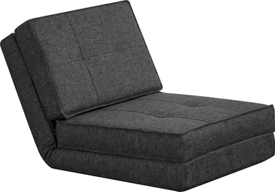 Produktbild von Bodensessel, verstellbarer Klappsessel, 61 x 73 x 58 cm, Dunkelgrau