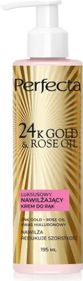 Obrázek produktu pro Perfecta 24K Gold & Rose Oil Hydratační krém na ruce, 195 ml