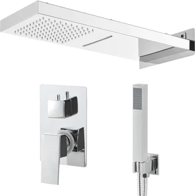 Obrázok produktu pre vidaXL Sprchový systém z nehrdzavejúcej ocele 201 Silver