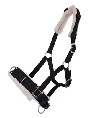 Produktbild von QHP Kappzaum Schwarz, QHP17_Gr.:Shetty