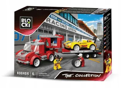 Zdjęcie produktu dla Klocki Blocki The Collection Racing Team Logistics Autotransporter