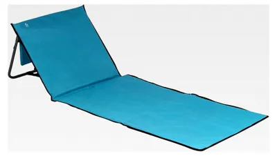 Produktbild von Strandmatte mit Rückenlehne, Blau