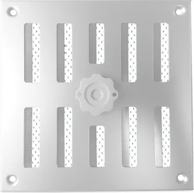 Produktbild von GAVO - Aluminium Schiebegitter - 155x155mm - Eloxiert