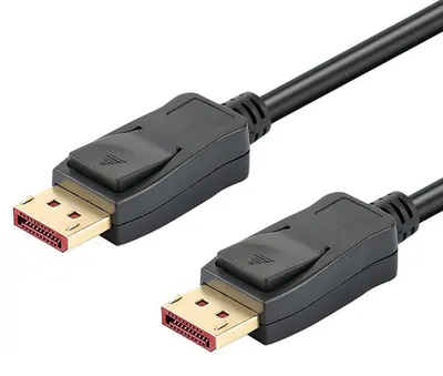 Produktbild von Techly DisplayPort 1.4 Anschlusskabel, St./St., 3m, schwarz