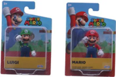 Immagine prodotto di Figura Nintendo Super Mario 6,5 cm assortita | 4 pezzi