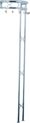 Immagine prodotto di Appendiabiti da parete Haku, cromo - Dimensioni: 51 cm x 28 cm x 180 cm; 89272