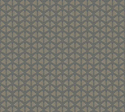 Produktbild von A.S. Création Art Deco Tapete Trendwall 2 Vliestapete metallic schwarz 10,05 m x 0,53 m