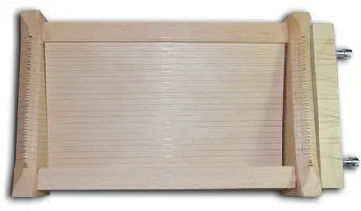Teigroller aus Edelstahl, 2 Scheiben, 48 x 22 cm