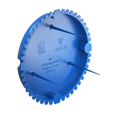 Produktbild von Kaiser Signaldeckel für Abzweigdose 70 mm, 118170