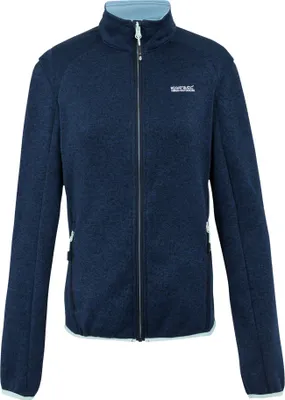Produktbild von Regatta - "Newhill II" Fleecejacke Durchgehender Reißverschluss für Damen RG11446 (44 DE) (Lila/Helles Vanillegelb)