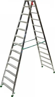 Produktbild von Facal Stufenstehleiter DUPLA S600 13 Stufen