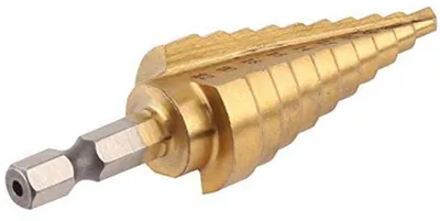 HSS Stufenbohrer mit Titanbeschichtung 4-22mm
