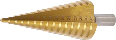 Produktbild von BGS 1619 Stufenbohrer, titannitriert, 4-32 mm