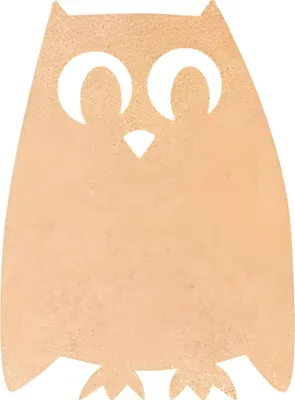 Produktbild von Securit Korktafel SILHOUETTE "Eule"