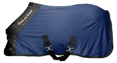 Produktbild von Back on Track Therapiedecke in Größe 145 - Royal Netzdecke Deluxe - blau
