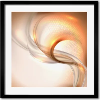 Produktbild von Bild - 50 cm x 50 cm - MDF - Rahmen, Wandkunst - Abstrakter Hintergrund
